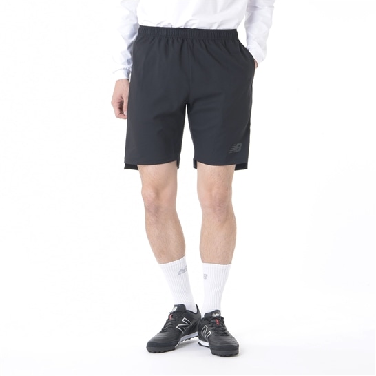 Black Out Collection Practice Stretch Woven Shorts with Pockets