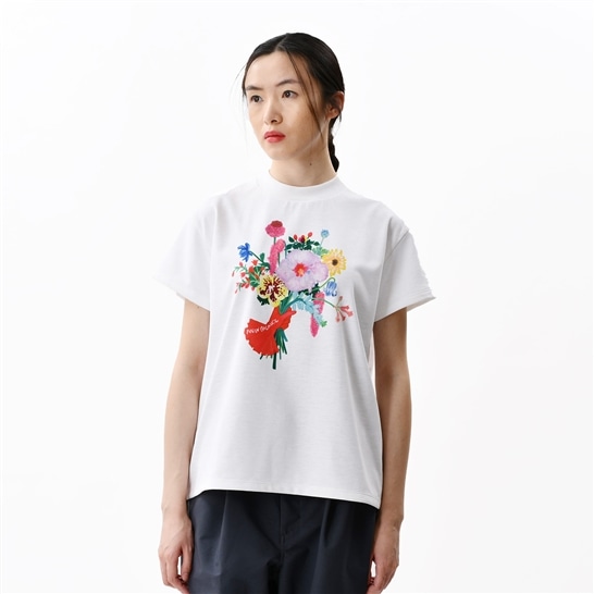 ڸۡ40%OFFۥǥ Met24 for Women Tshirts Flower ۥ磻 (S - L) 饤ե  - ȥåץ