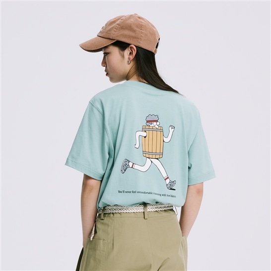 New Balance Barrel Runner ショートスリーブTシャツ