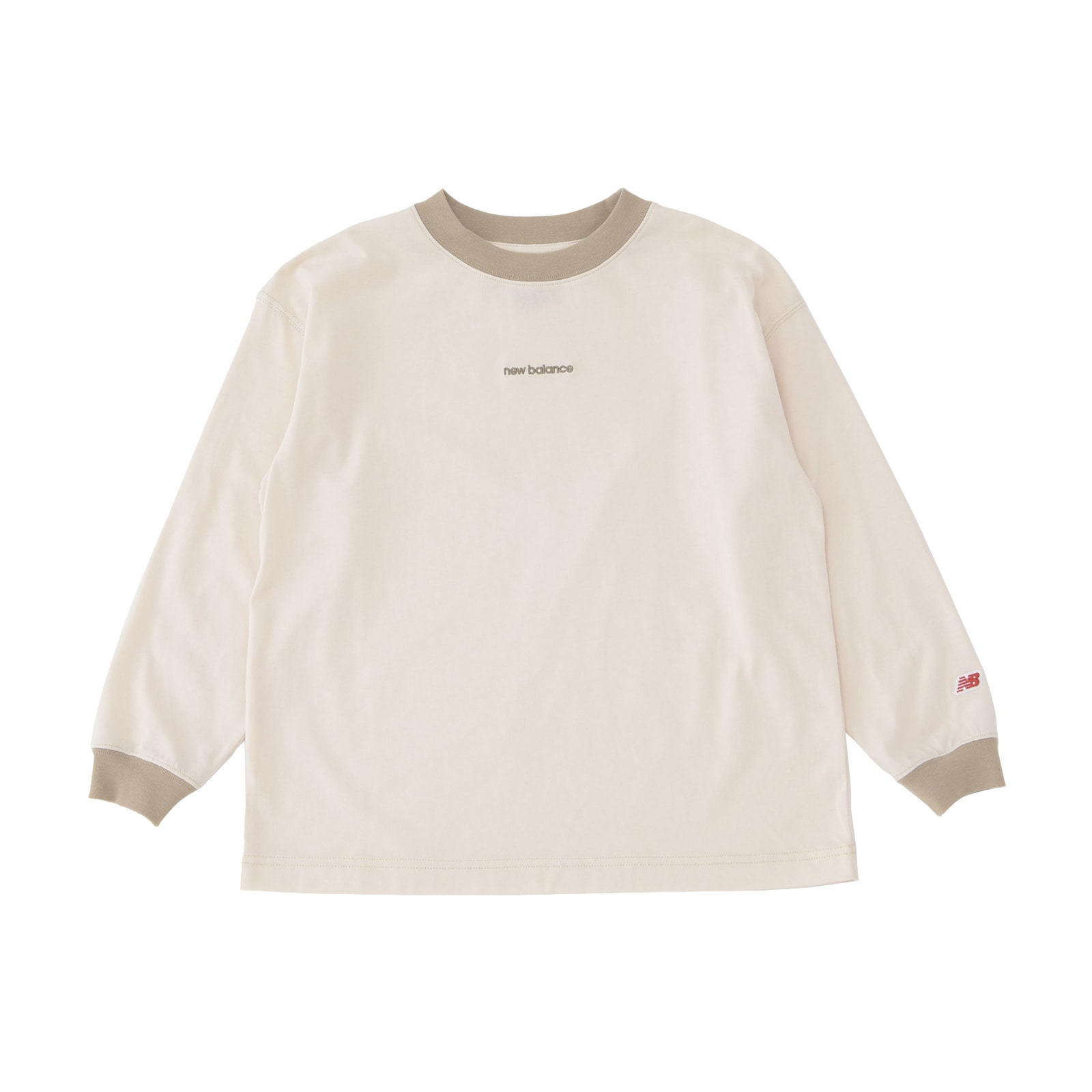 Moisture wicking Linear logo long sleeve