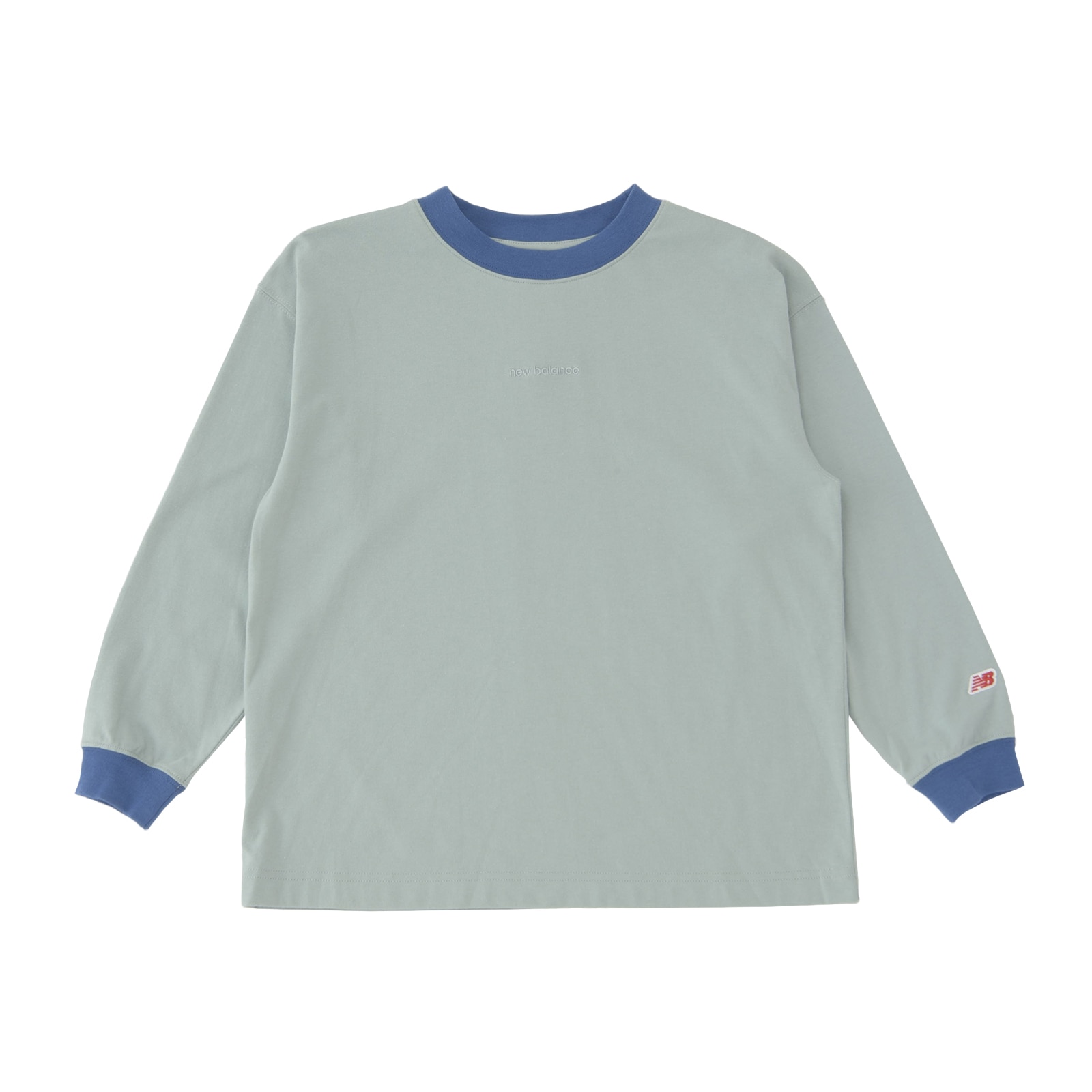 Moisture wicking Linear logo long sleeve