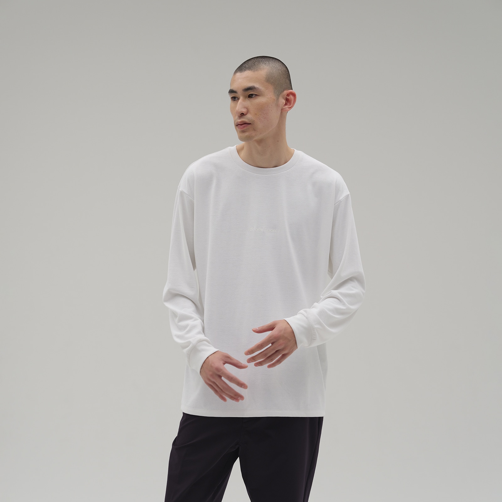 MET24 Basic Logo Long Sleeve Tee