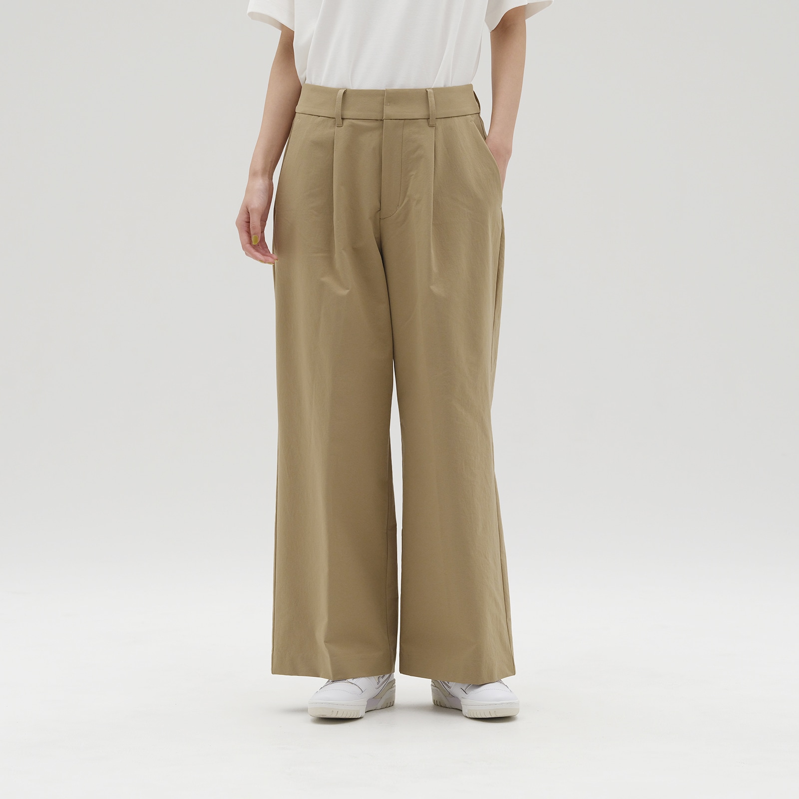 MET24 Tuck Wide Pants