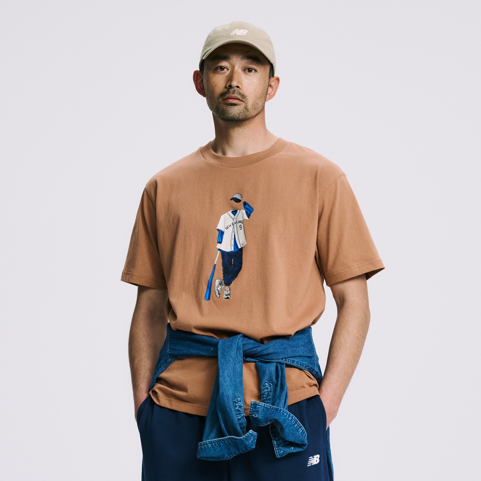 Athletics Baseball Style リラックス ショートスリーブTシャツ