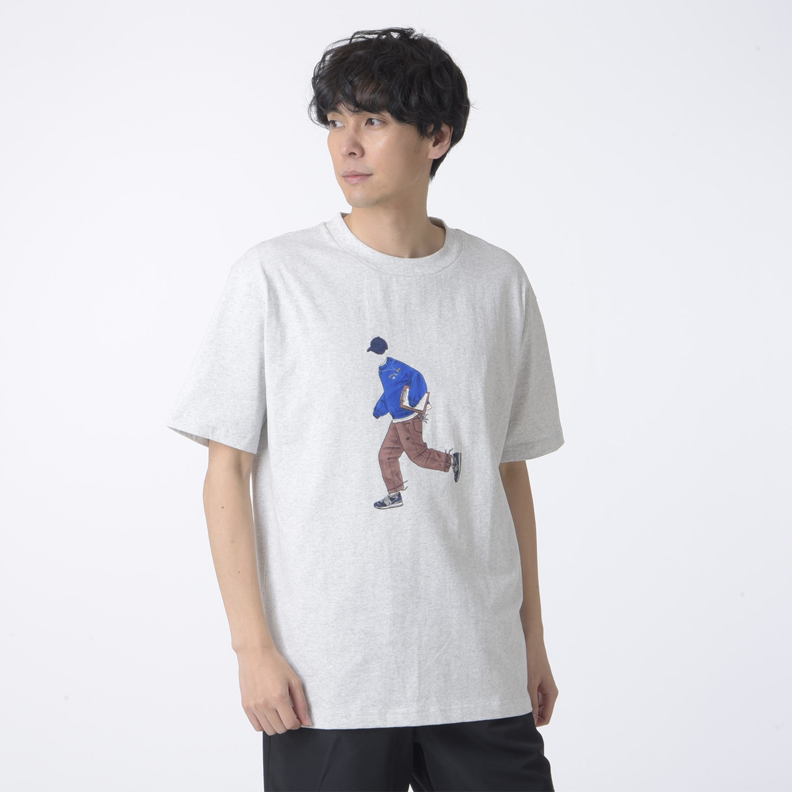 Athletics Sport Styleリラックス ショートスリーブTシャツ