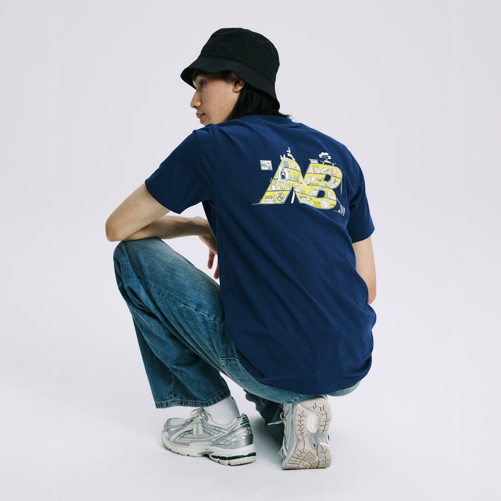 New Balance Bookshelf ショートスリーブTシャツ