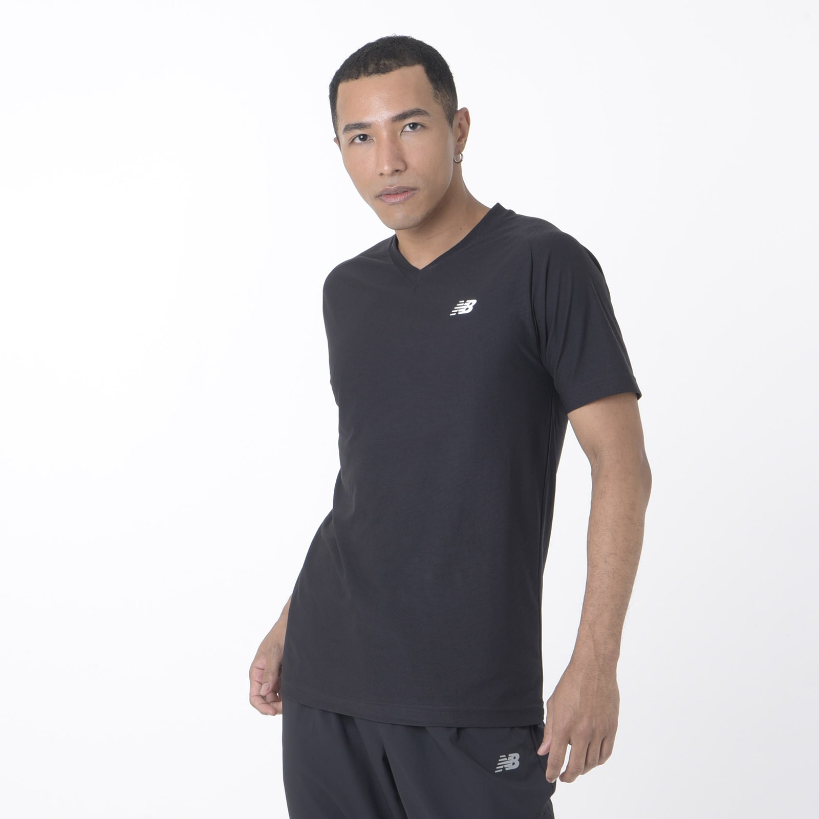 BP Jacquard Short Sleeve Top