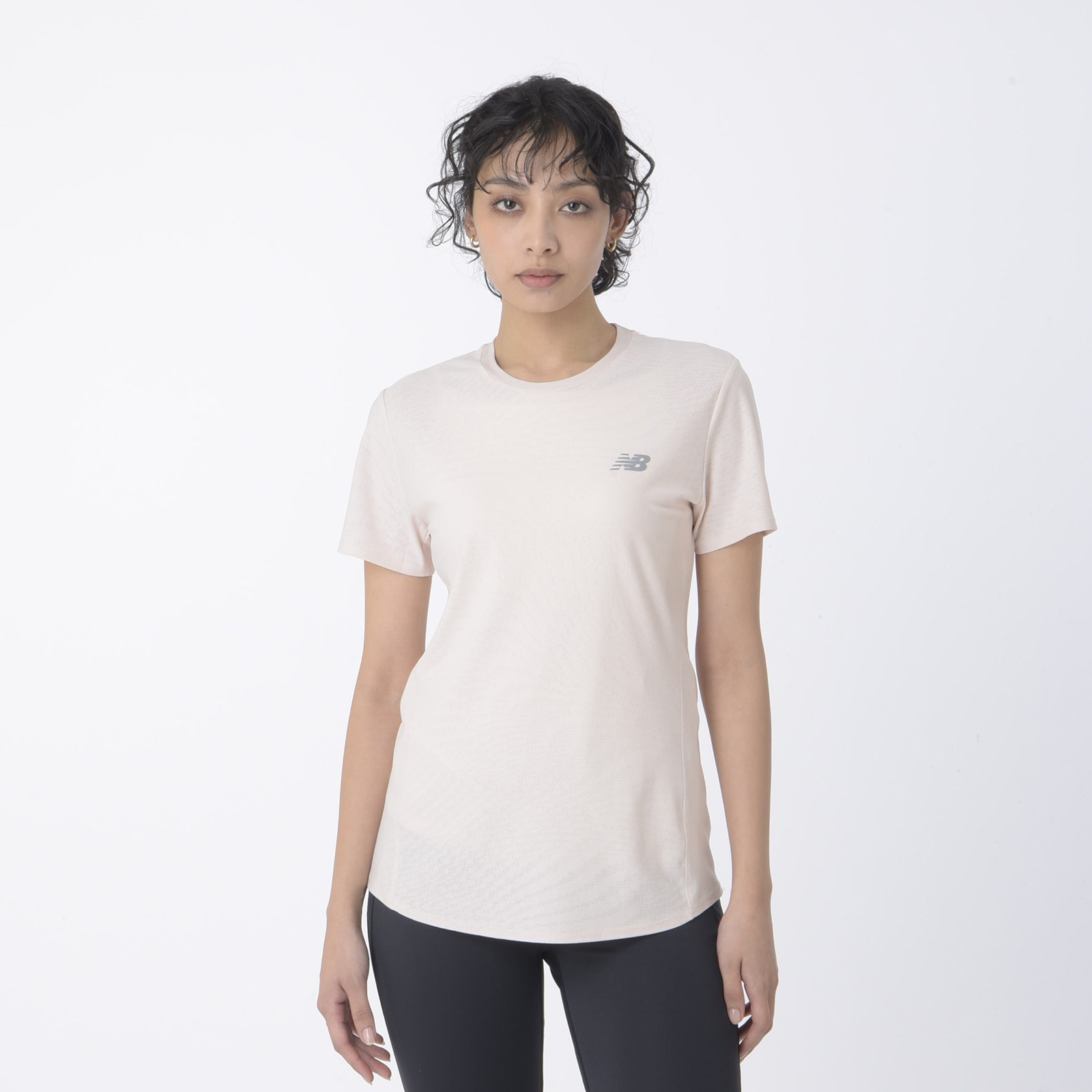 Jacquard Slim Short Sleeve T-Shirt