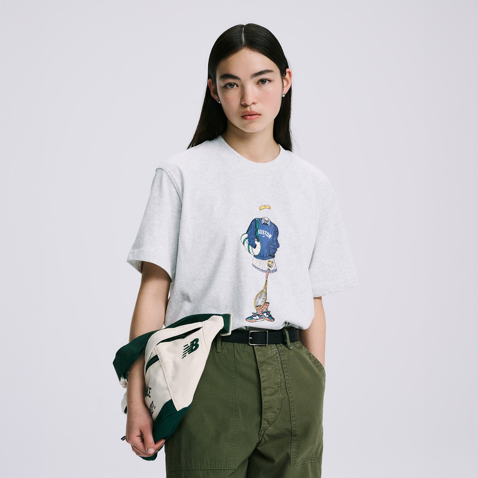 Athletics Tennis Style リラックス ショートスリーブTシャツ