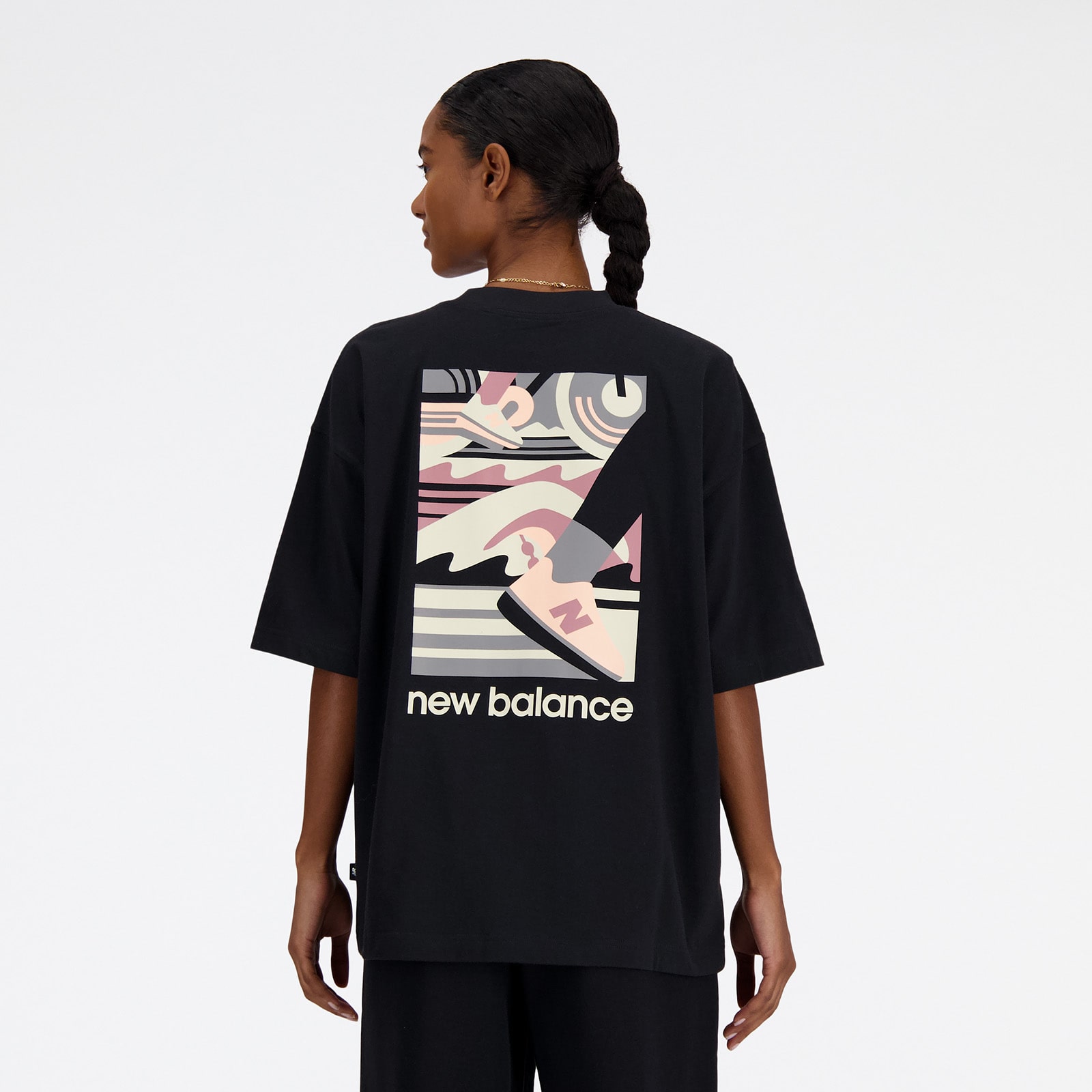 New Balance Triathlon オーバーサイズ ショートスリーブTシャツ