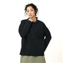 MFO Women's Back Fleece Bonded Long Sleeve T-Shirt