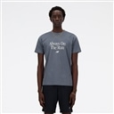 New Balance Run Slogan 릴렉스 쇼트 슬리브 T셔츠