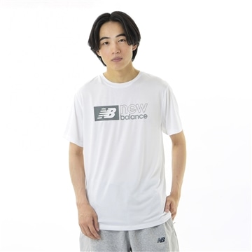 パフォーマンスグラフィックショートスリーブTシャツ(ブロックロゴ)