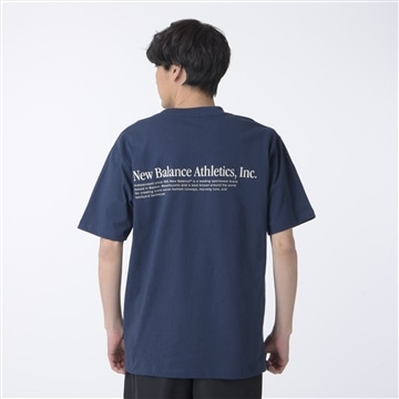 Athletics Flocked リラックス ショートスリーブTシャツ